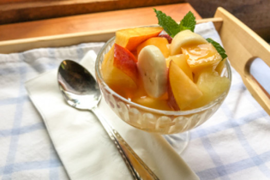 bowl of Fruit Compote