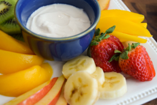 bowl of Fruit Dip