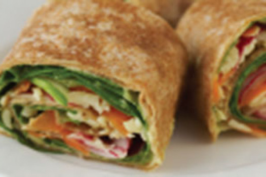 Peanut, Peach, N Pineapple Wrap