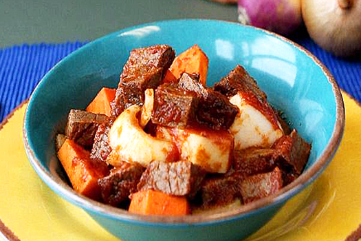 Pot Roasted Beef in a bowl