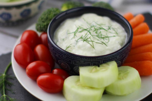 Cucumber, Yogurt, and Herb Dip