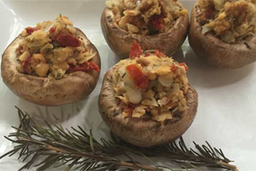 Dave’s Herb-Stuffed Mushrooms