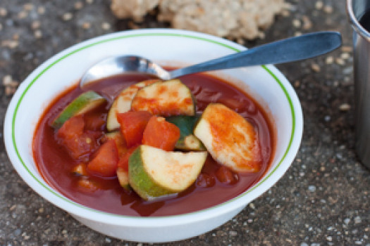 bowl of Garden Barley Soup