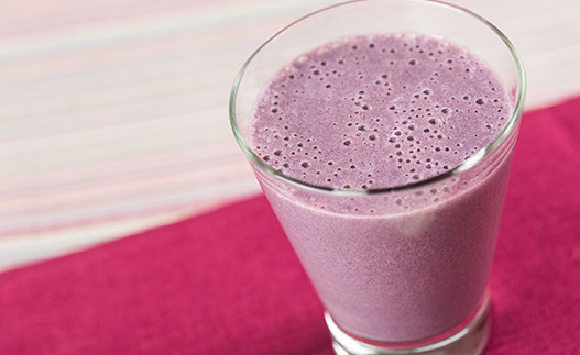Purple Cow in a glass