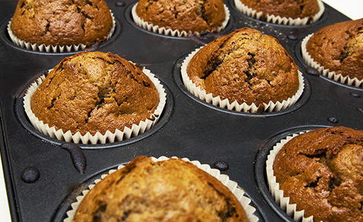 freshly cooked Ginger Orange Muffins