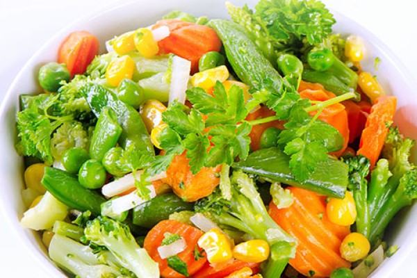 bowl of Herbed Vegetables