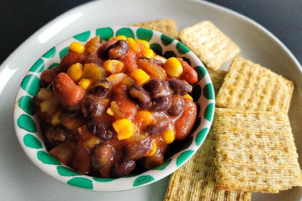 Image of Cowboy Caviar Bean Salsa Recipe in a bowl