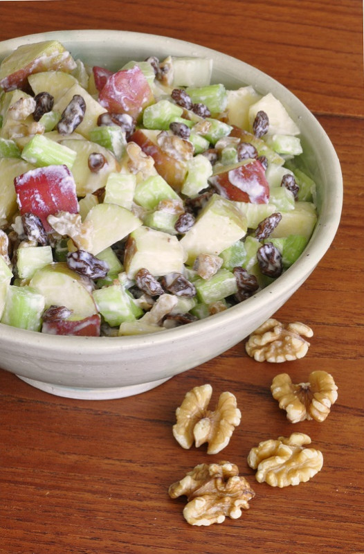 Waldorf Salad in a bowl