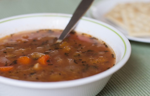 Squash Soup in a bowl
