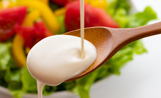 spoonful of Sweet and Sour Dressing