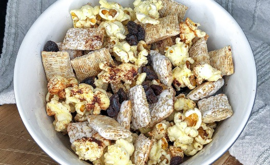 Popcorn Treats in a bowl