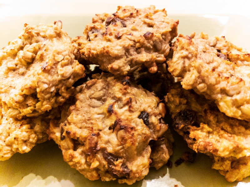 Banana Oat Cookies