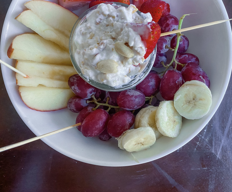 serving platter of Fruit Dippers
