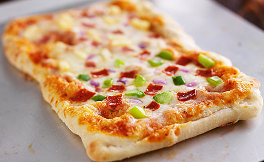 Quick and Easy Pizza on a plate