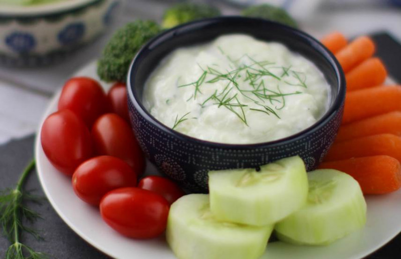 Cucumber, Yogurt, and Herb Dip