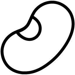 icon of a bean