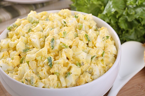 bowl of egg salad