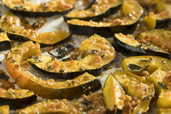 Spiced Baked Squash