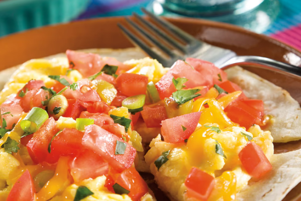 Image of Huevos Rancheros with Fresh Salsa recipe on a plate