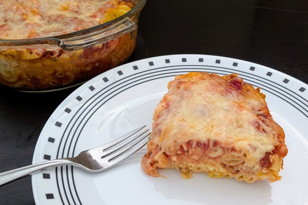Image of Cheese-A-Roni Bake Image on a plate