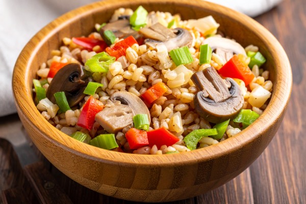 Image of Barley Pilaf recipe in a bowl
