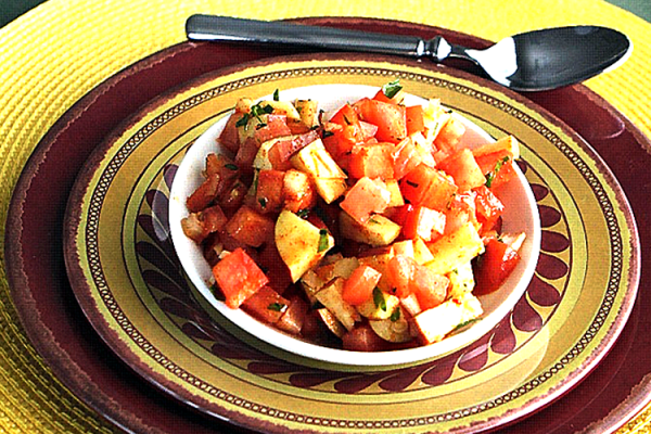 bowl of Fresh Tomato Salsa