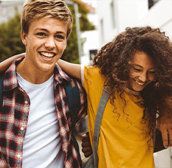 picture of happy teens