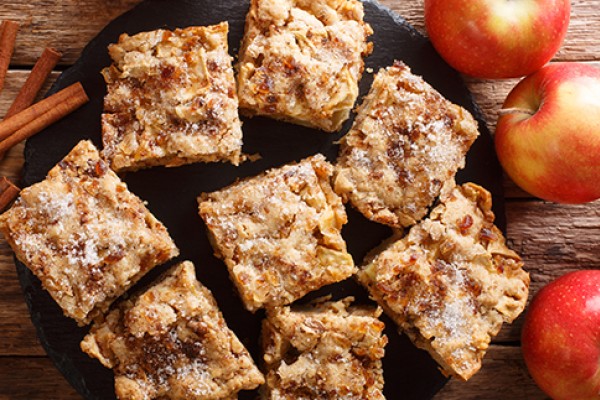 Apple Cinnamon Bars