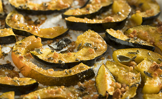 Spiced Baked Squash