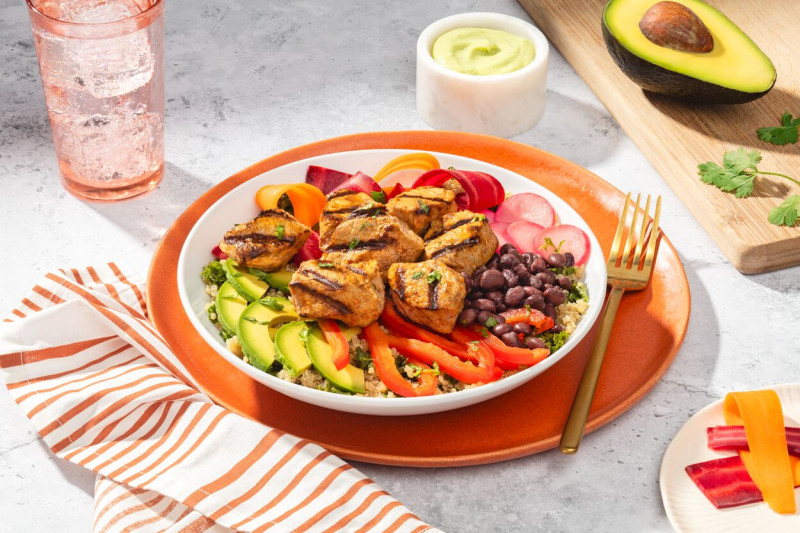 image of Pork Power Bowl recipe in a bowl
