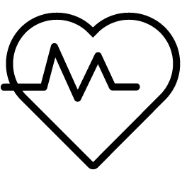 icon of a beating heart