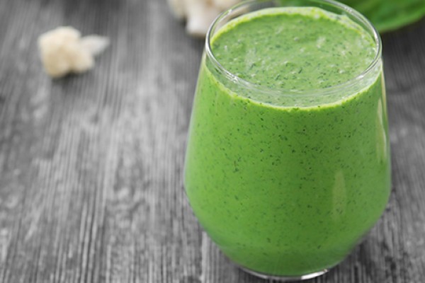 Simple Green Smoothie in a glass