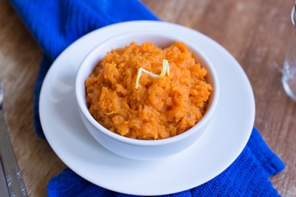 Maple Sweet Potatoes in a bowl