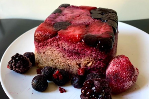 Berry Bread Pudding