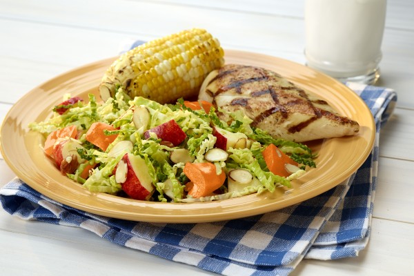 Bell Pepper and Apple Coleslaw