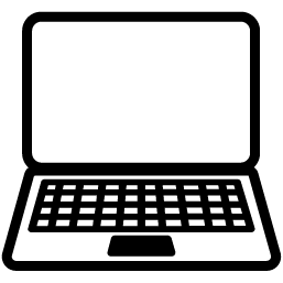 icon of a laptop computer