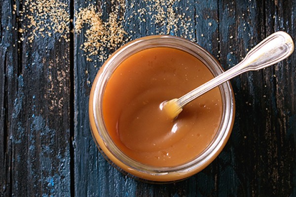 bowl of Caramel Sauce