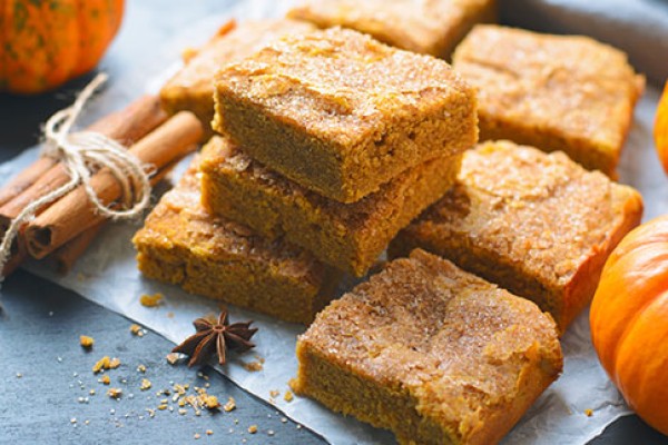 Honey of a Pumpkin Bar