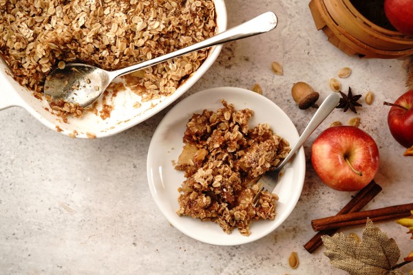 Image-of Apple Crisp recipe in a bowl